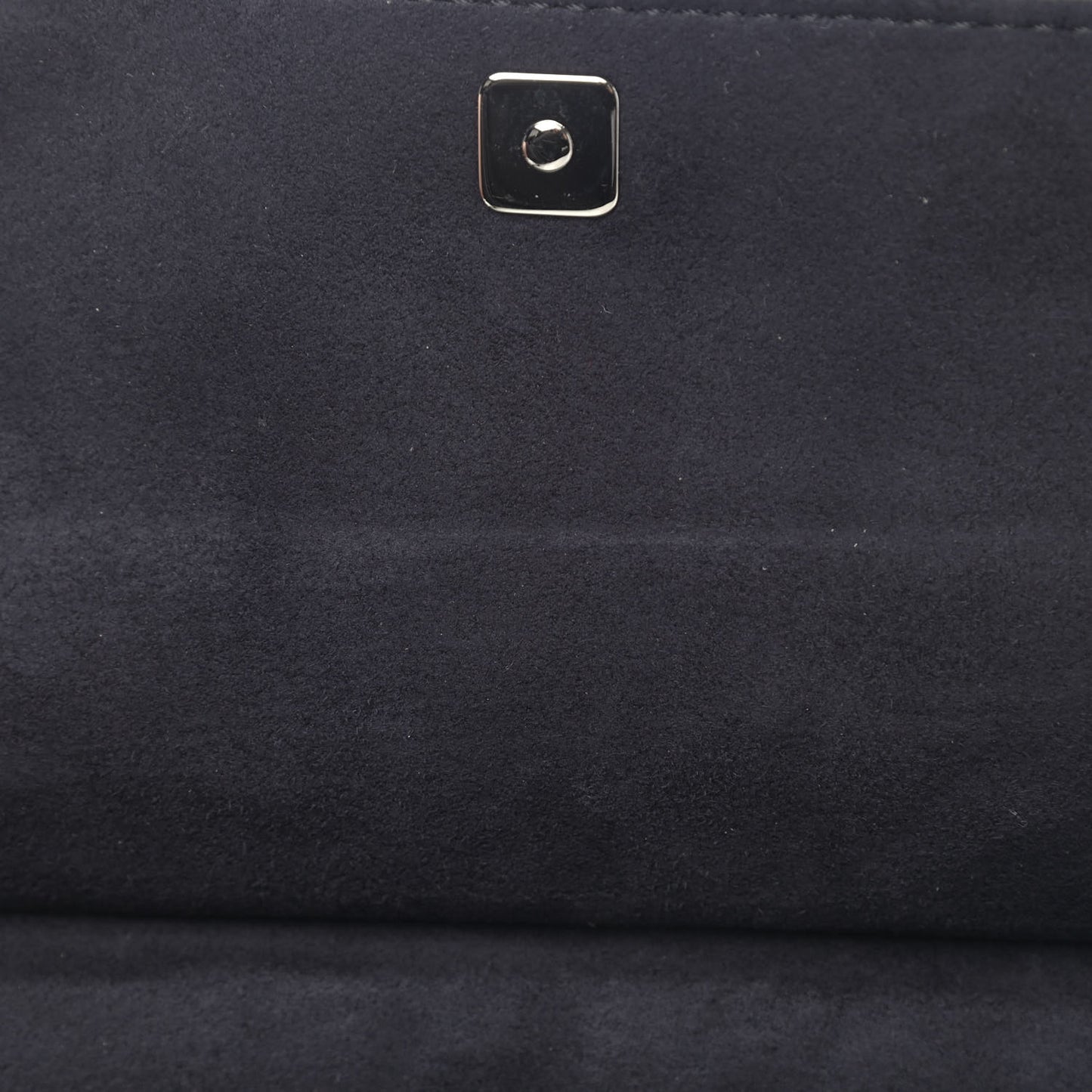 Shiny Nappa Trapuntata Micro Double Baguette Black