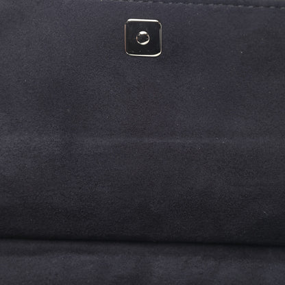 Fendi Shiny Nappa Trapuntata Micro Double Baguette Black 11 of 11