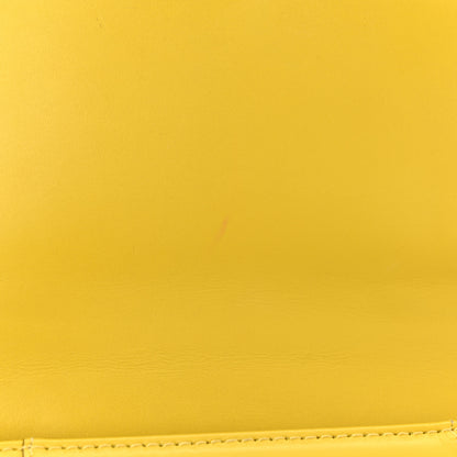 Bulgari Calfskin Serpenti Forever Shoulder Bag Yellow 11 of 14