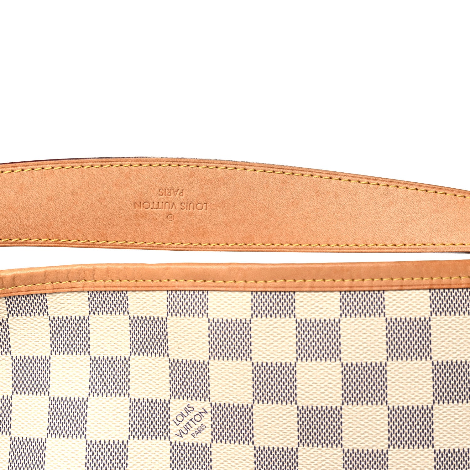 Louis Vuitton Damier Azur Delightful PM Rose Ballerine 10 of 10
