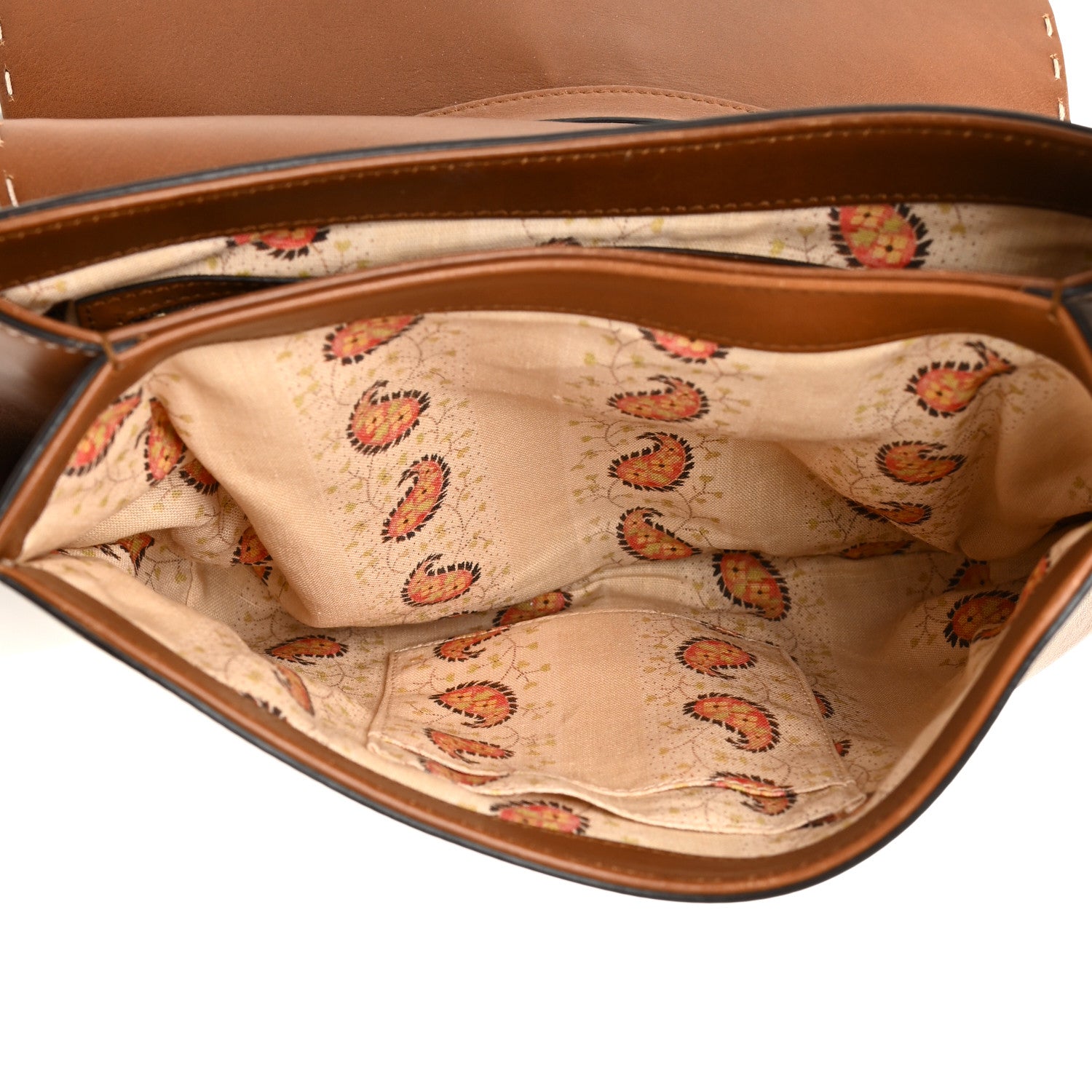Gucci Calfskin Feline GG Marmont Flap Shoulder Bag Cuir 5 of 21