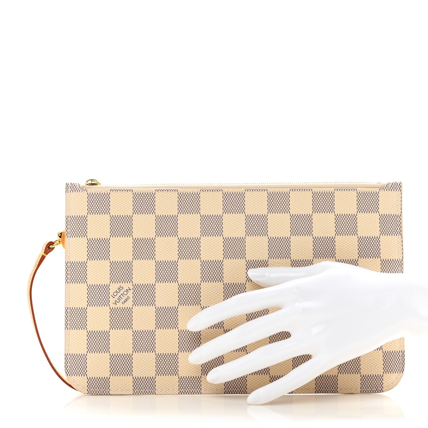 Louis Vuitton Damier Azur Neverfull MM GM Pochette 2 of 6