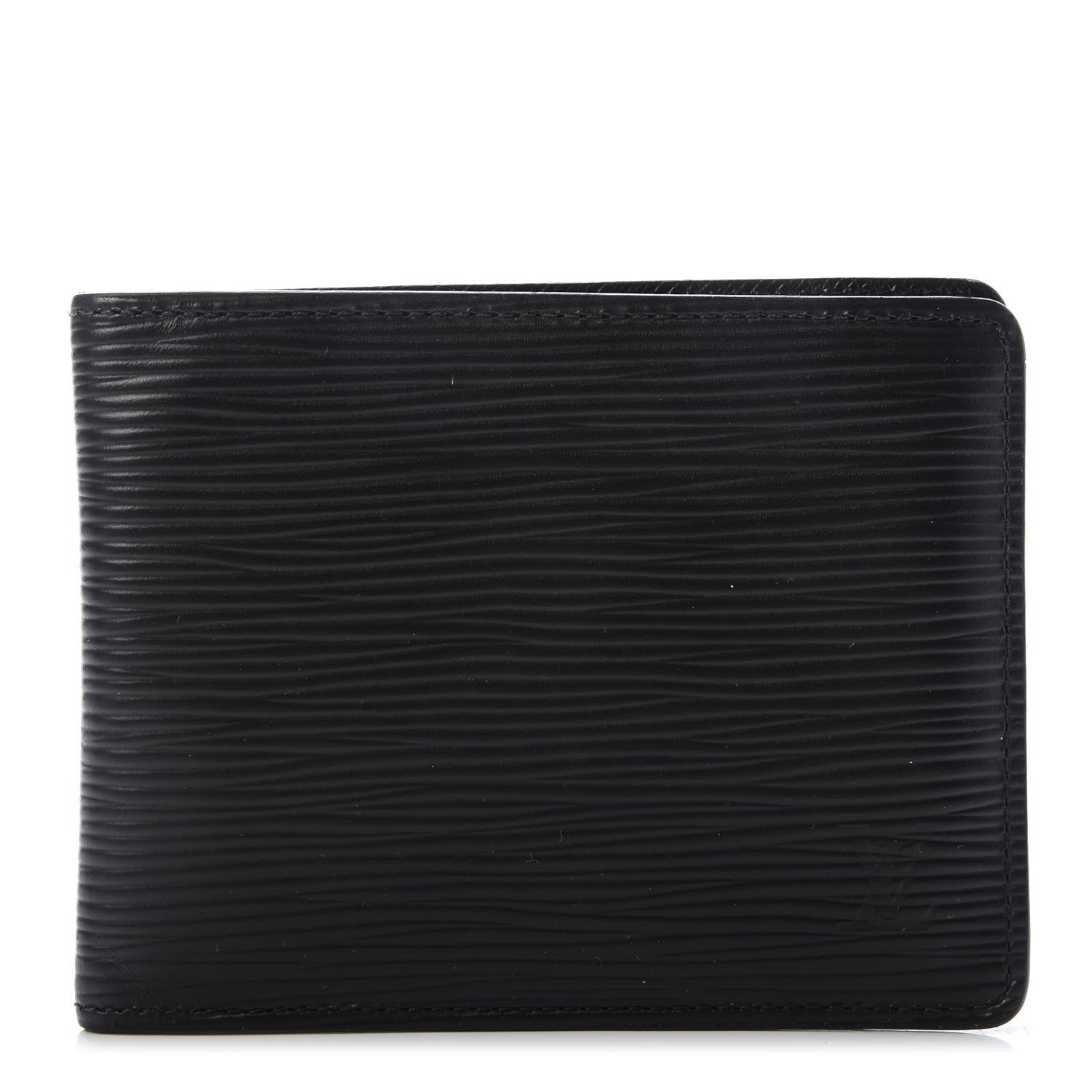 Louis Vuitton Epi Slender Wallet Black 1 of 7