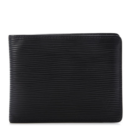 Louis Vuitton Epi Slender Wallet Black 1 of 7