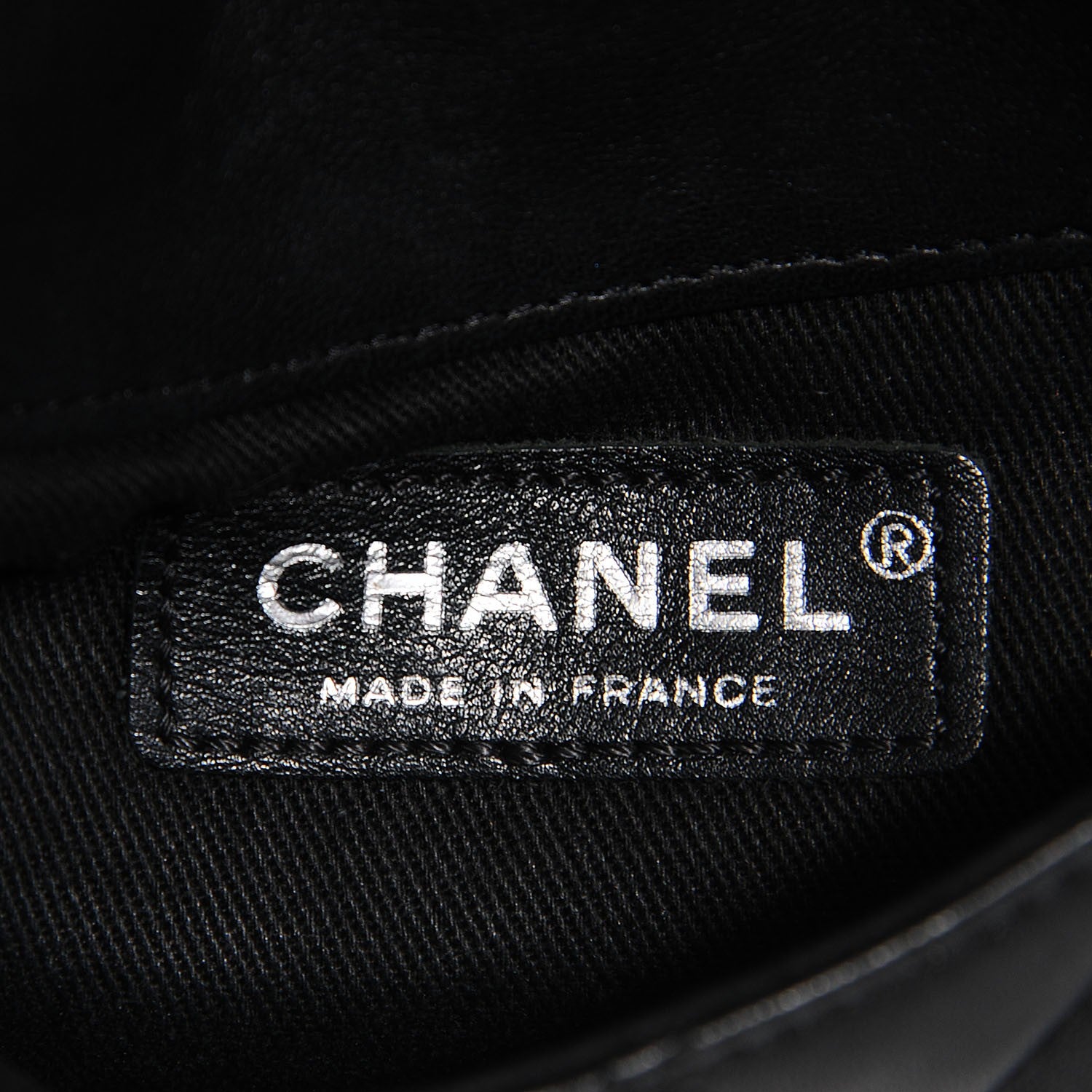 Chanel Lambskin Quilted Double Sided Wallet On Chain WOC Black 6 of 7