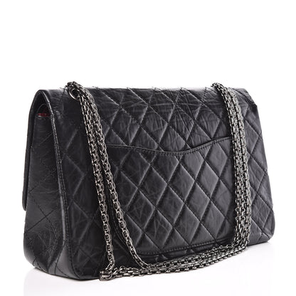 Chanel Aged Calfskin Quilted 2.55 Reissue 227 Flap Black 3 of 10