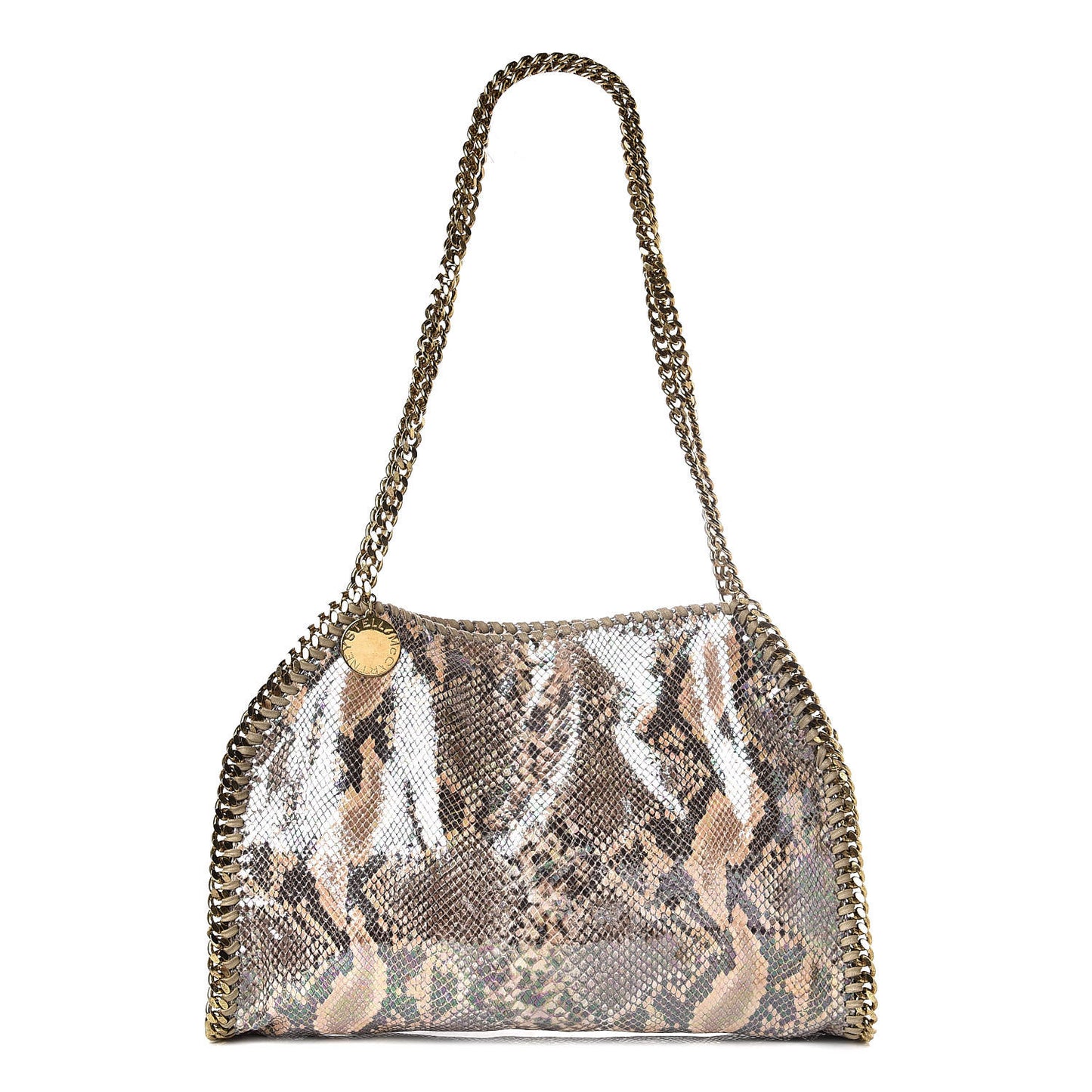 Eco Python Oleographic Small Falabella Tote