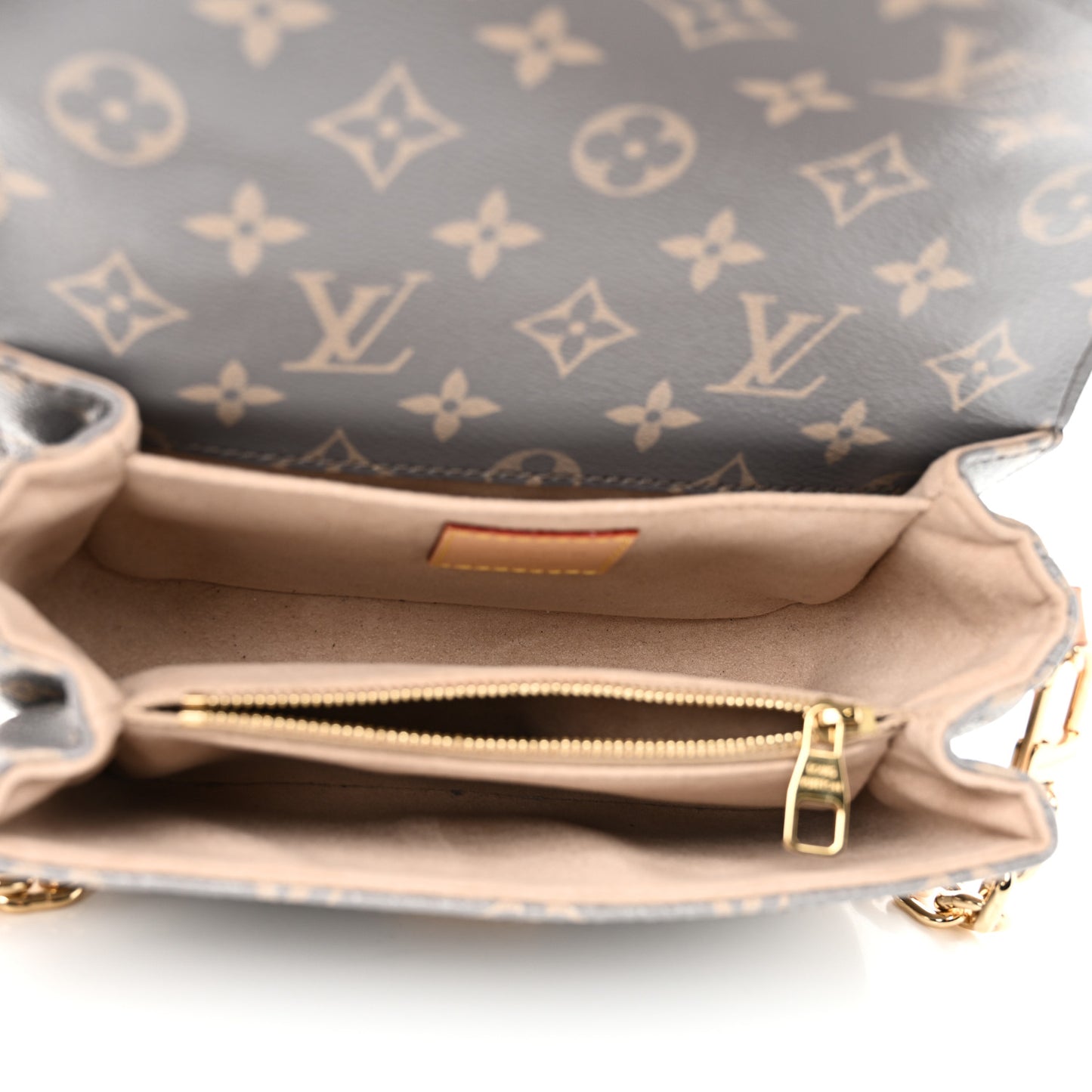 Monogram Pochette Metis East West Trianon Gray