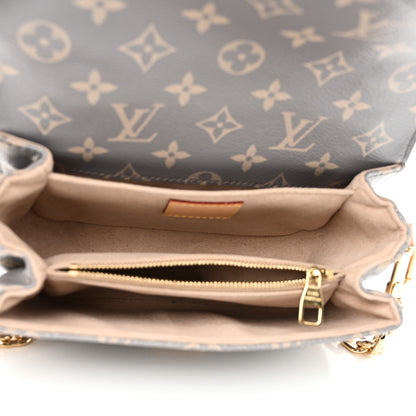 Louis Vuitton Monogram Pochette Metis East West Trianon Gray 5 of 9