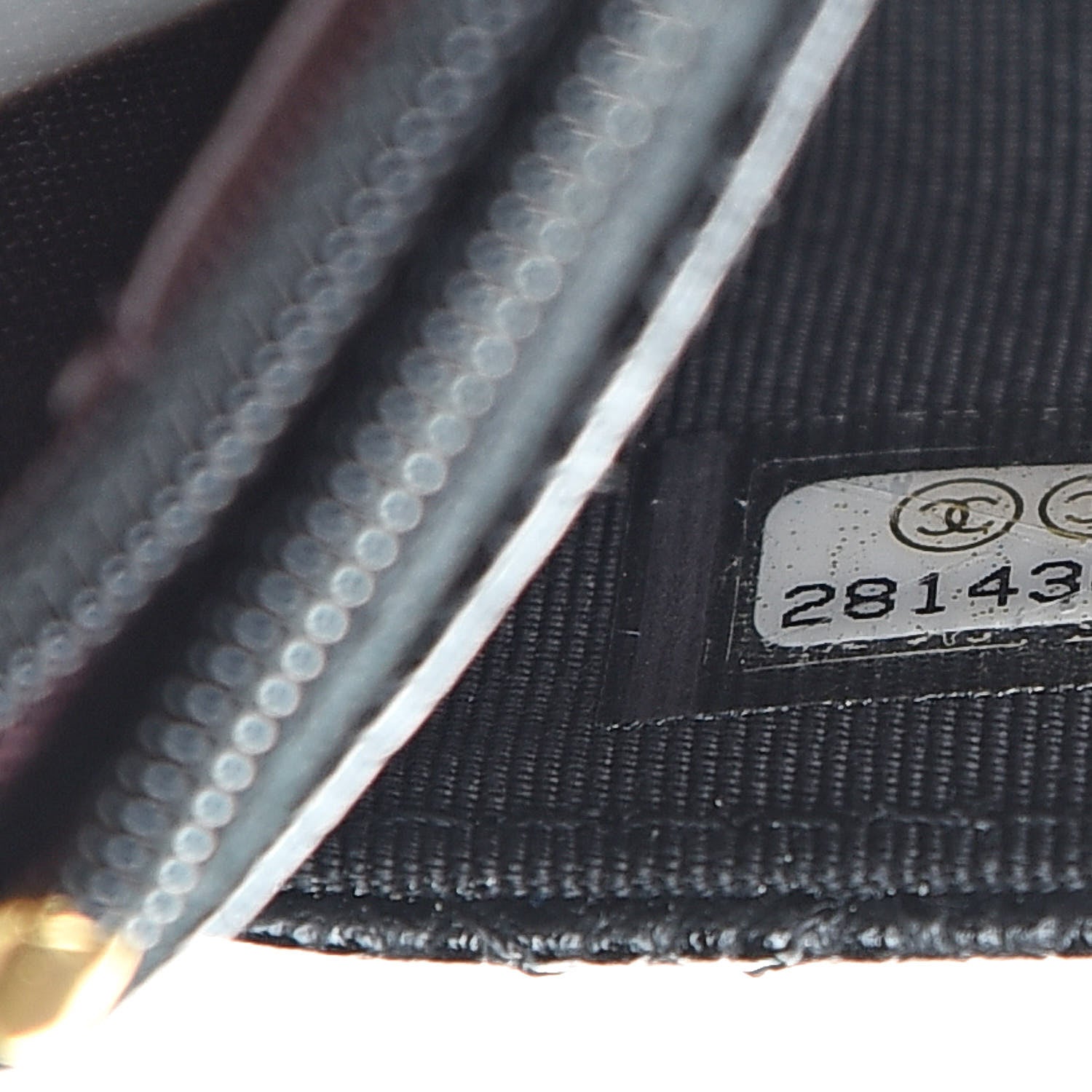 Chanel Caviar Quilted Wallet On Chain WOC Black 8 of 12