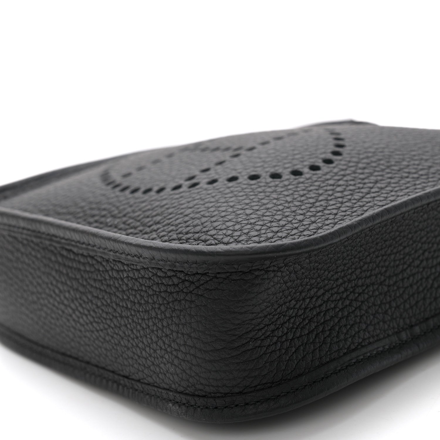 Hermes Taurillon Clemence Evelyne TPM Black 10 of 10