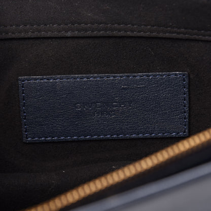 Givenchy Textured Calfskin Suede Cross 3 Crossbody Bag Navy 6 of 11