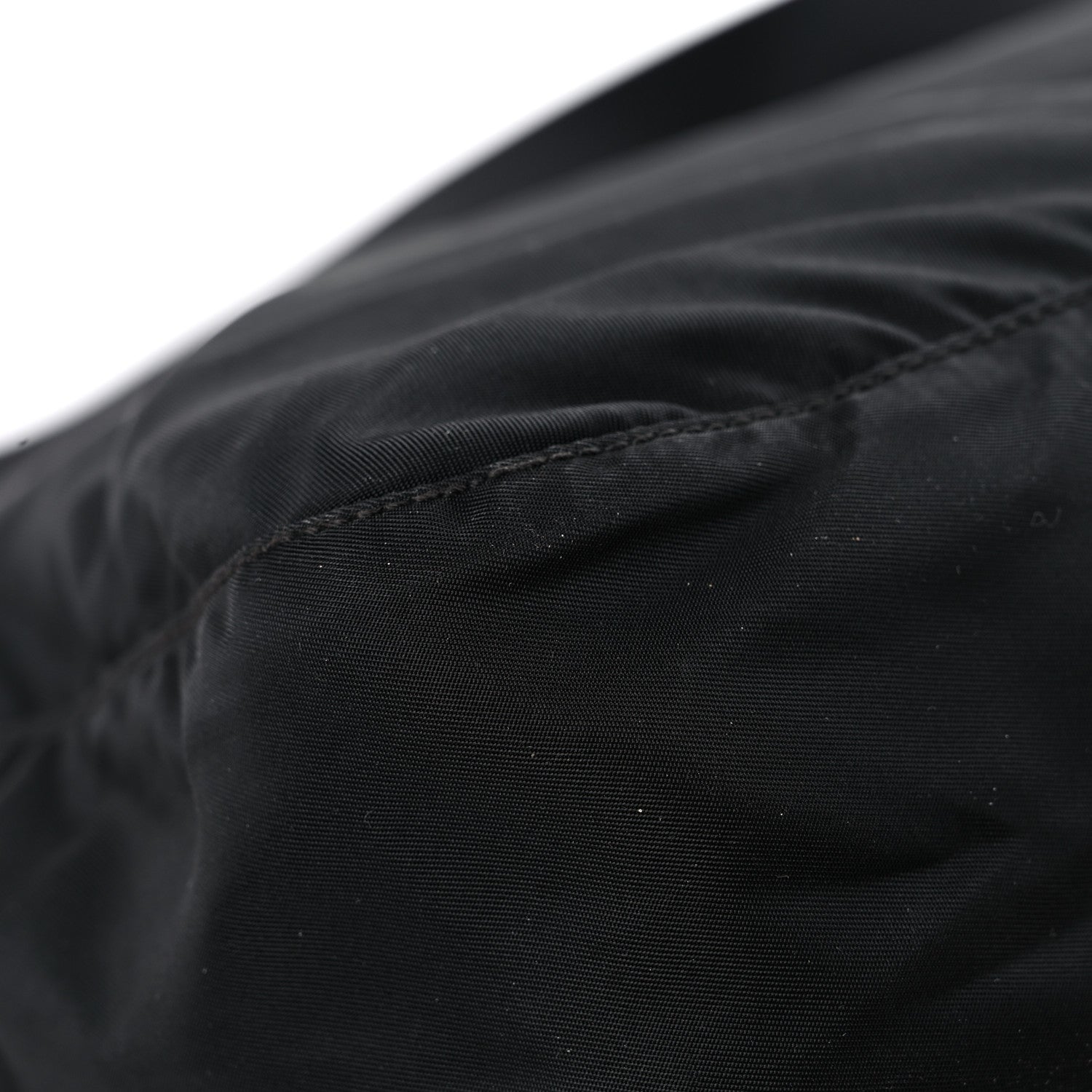 Prada Nylon Vela Messenger Bag Black 9 of 11