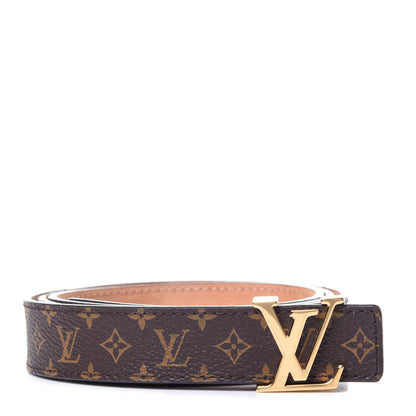 Louis Vuitton Mini Monogram 25mm LV Initiales Belt 90 36 1 of 11