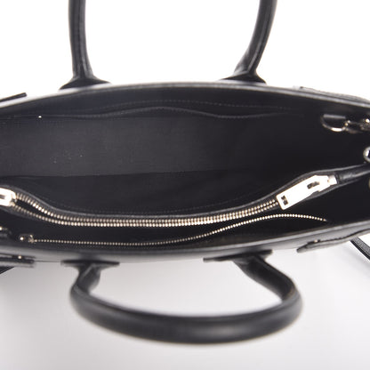 Saint Laurent Grained Calfskin Small Sac De Jour Black 6 of 8