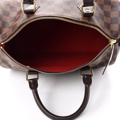 Louis Vuitton Damier Ebene Speedy 30 5 of 11