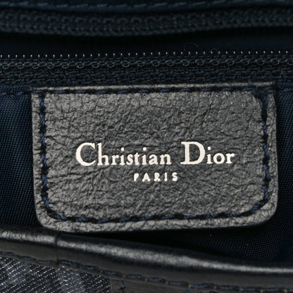 Christian Dior Denim Monogram Flight Saddle Bag 6 of 11
