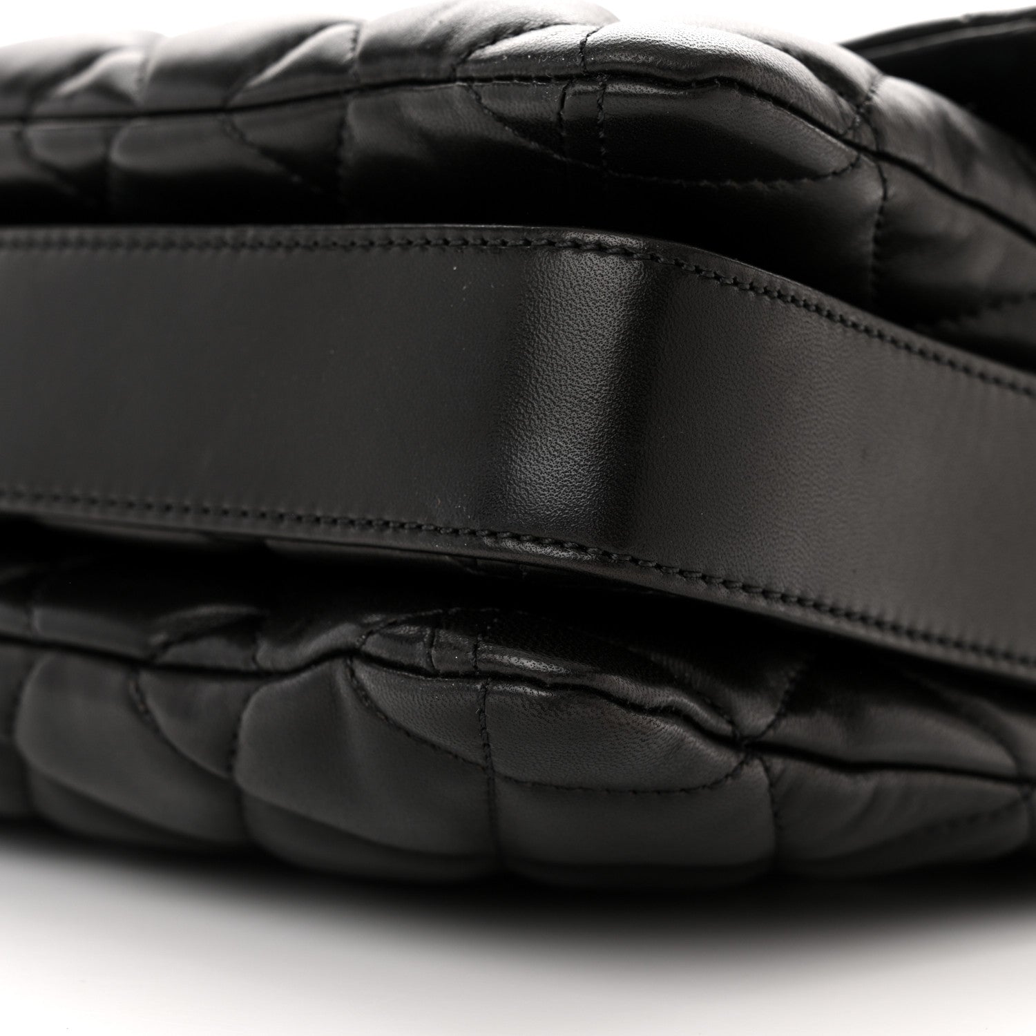 Chanel Lambskin Quilted Maxi Chanel 3 Flap Black 10 of 11