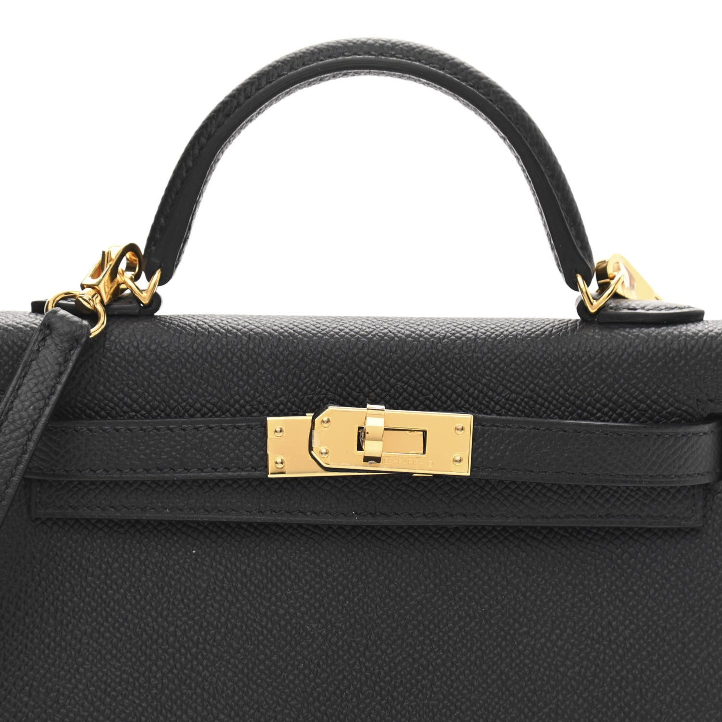 Epsom Mini Kelly Sellier 20 Black