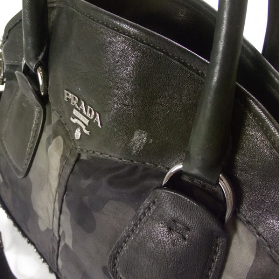 Prada Tessuto Camouflage Dome Satchel 6 of 13