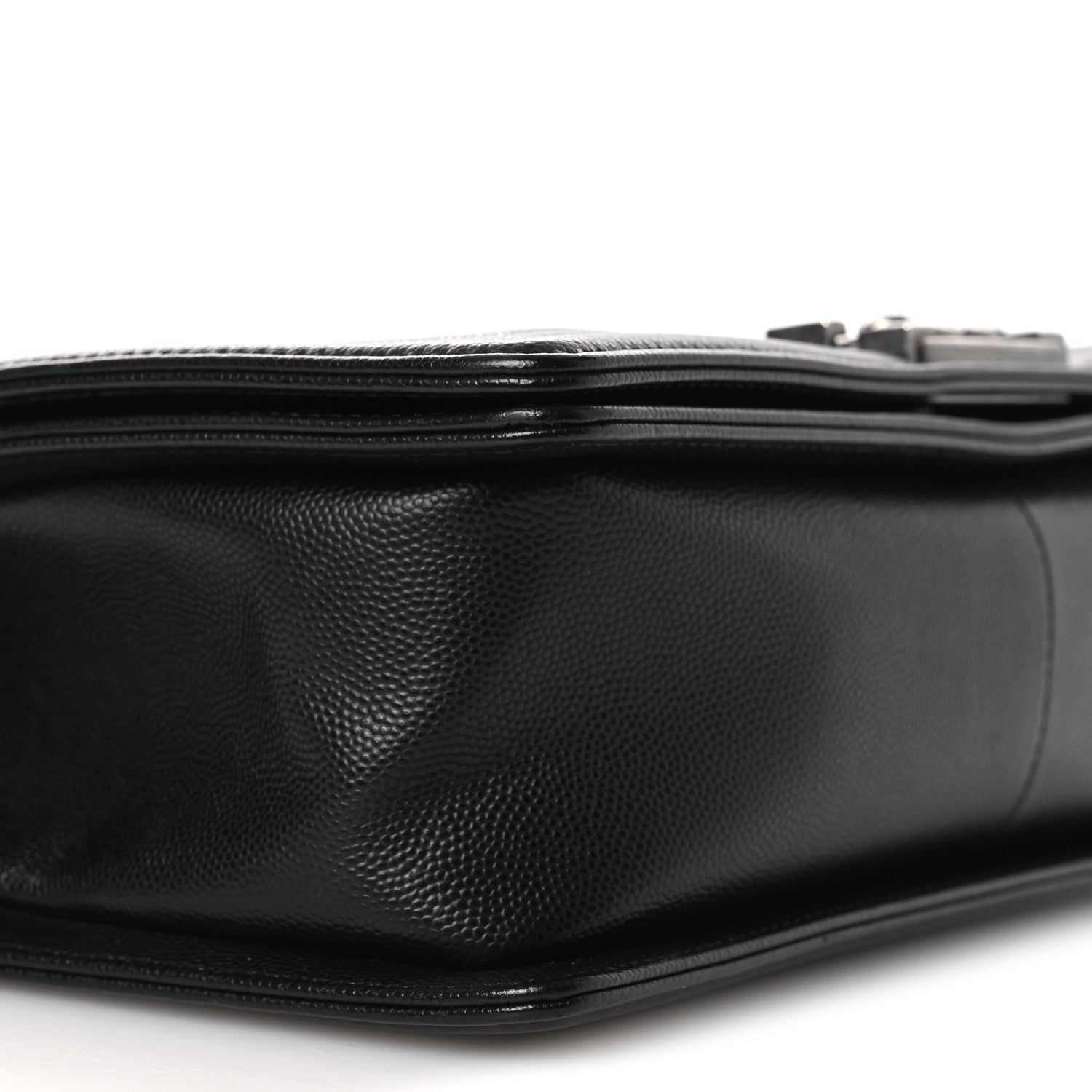 Chanel Caviar Quilted Medium Boy Flap Black 9 of 10
