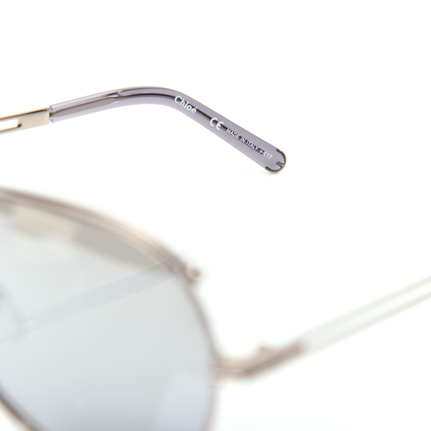 Metal Aviator Sunglasses CE121S Gold