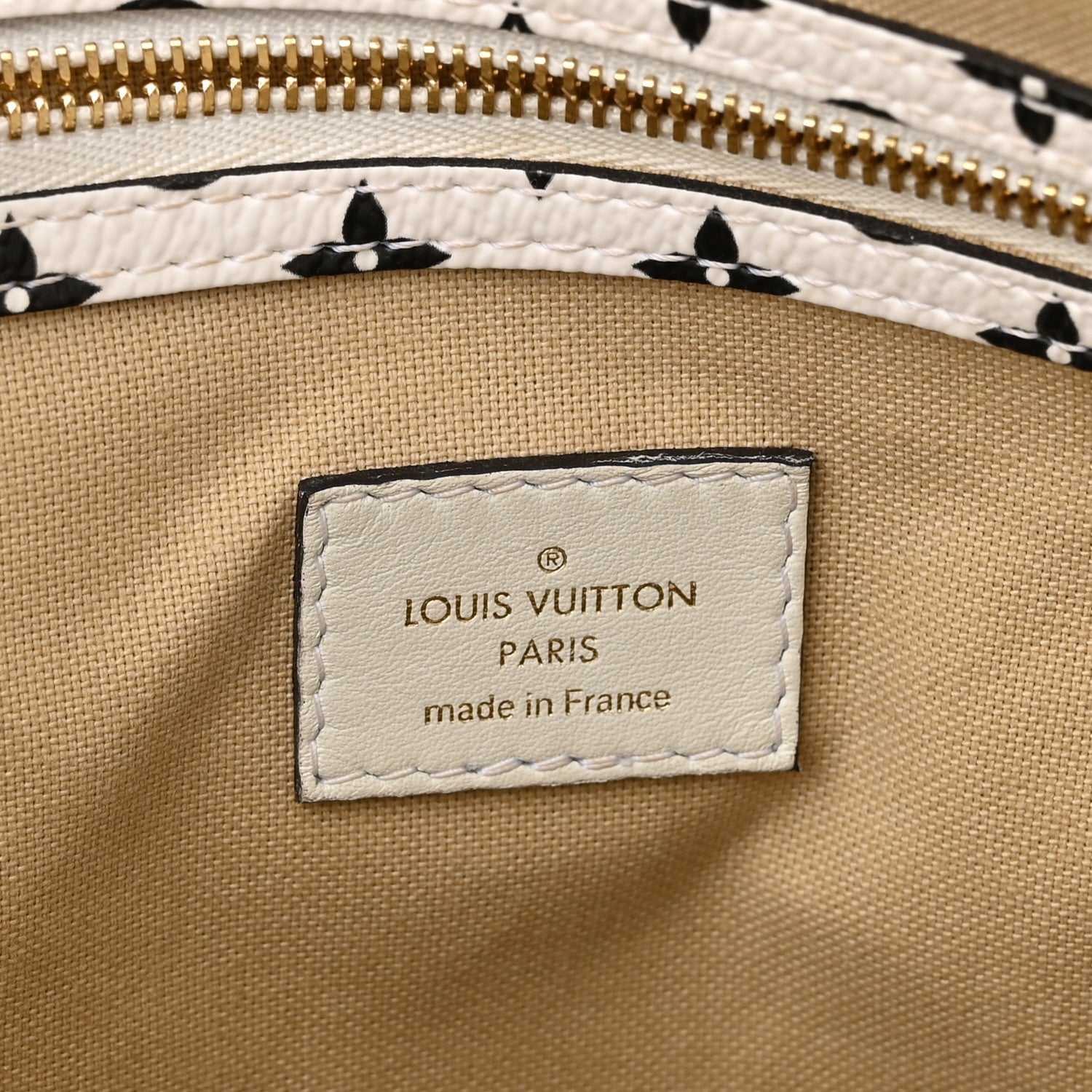 Louis Vuitton Monogram Giant Speedy Bandouliere 30 Kaki Beige 6 of 9