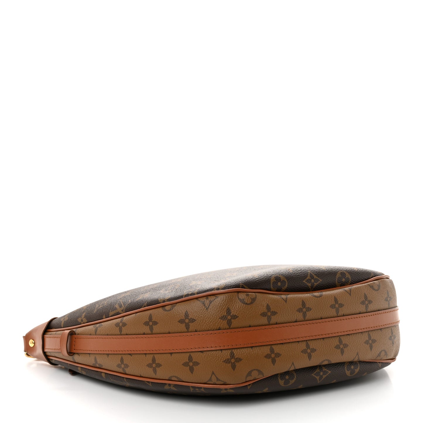 Reverse Monogram Loop Hobo