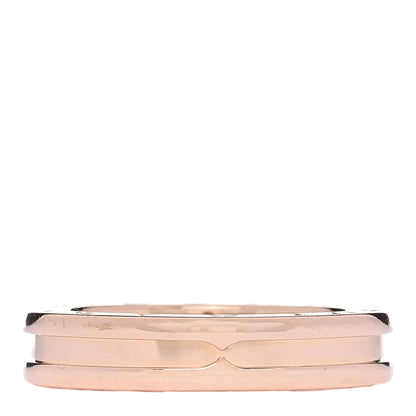 Bulgari 18K Rose Gold B.Zero1 One-Band Ring 57 8 1 of 5