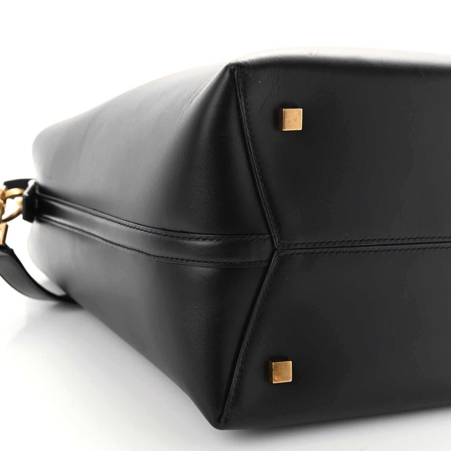 Saint Laurent Shiny Calfskin Le 37 Bucket Bag Black 9 of 10