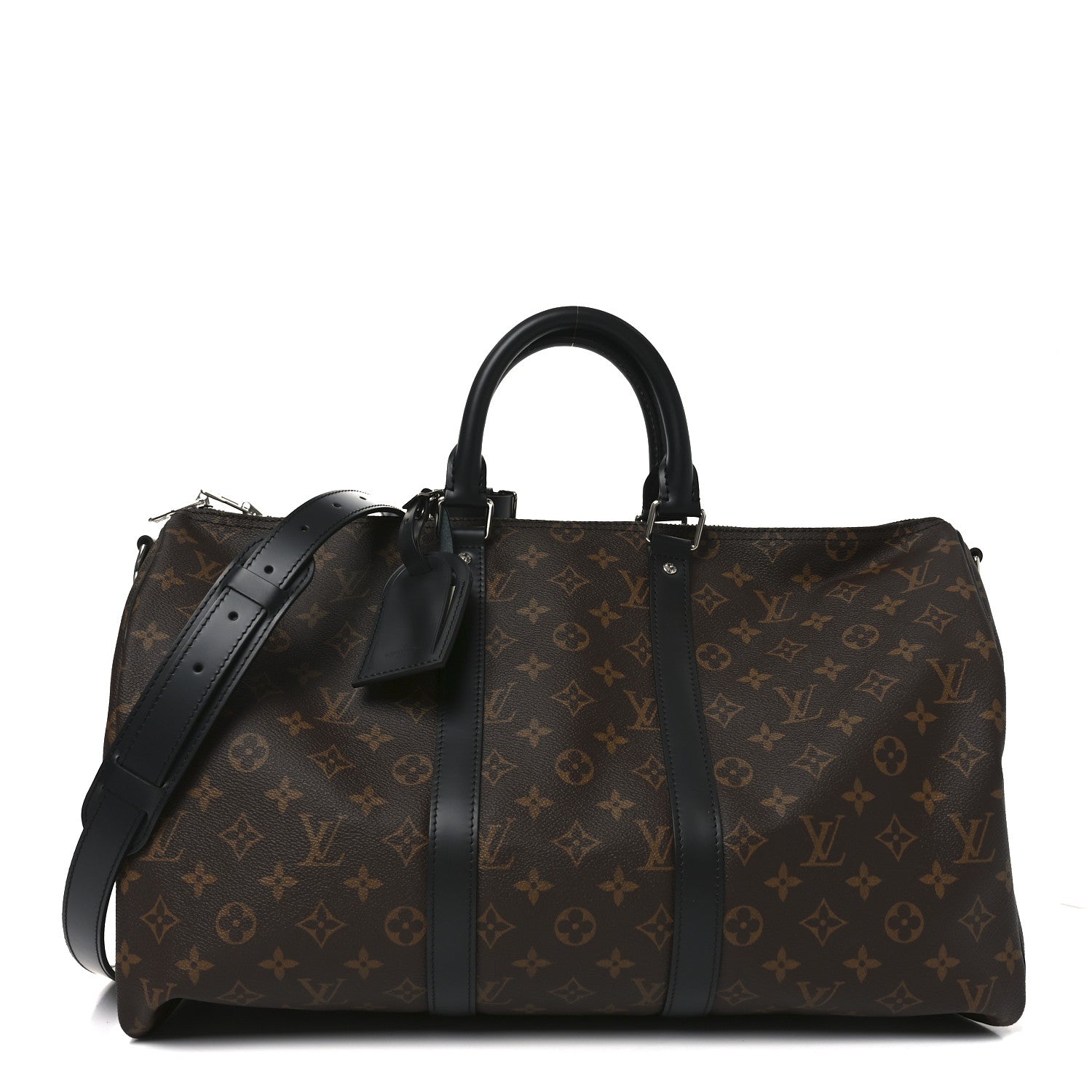 Louis Vuitton Monogram Macassar Keepall Bandouliere 45 1 of 8