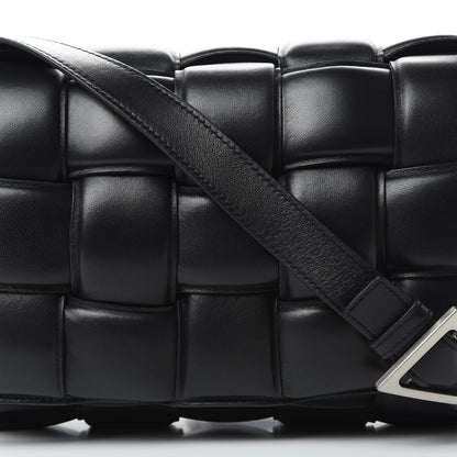 Bottega Veneta Nappa Maxi Intreccio Padded Cassette Crossbody Bag Black 7 of 10