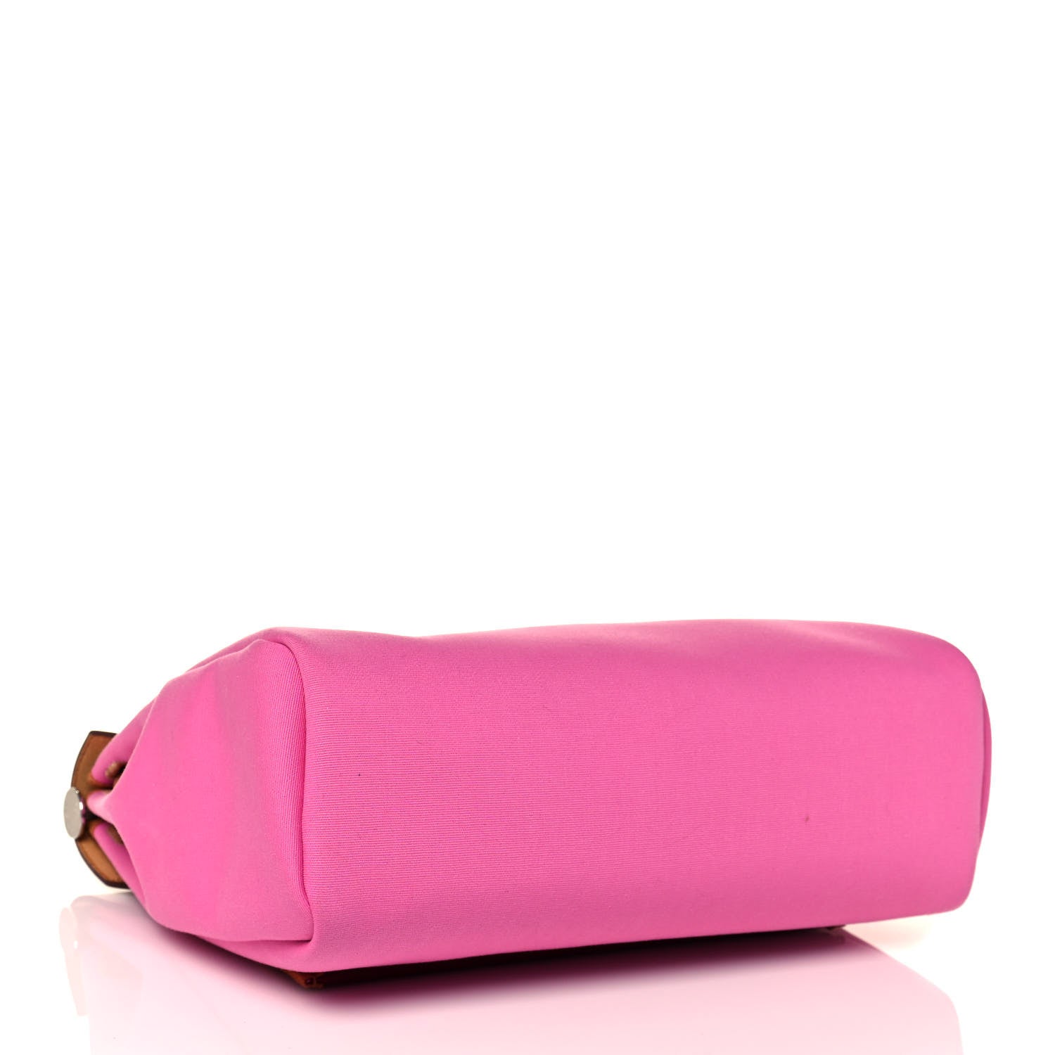 Hermes Toile Officier Vache Hunter Verso Herbag Zip PM 31 Bubblegum Rubis Naturel 4 of 12