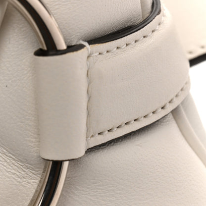 Gucci Nappa Vertical Matelasse Small Maxi Horsebit Chain Shoulder Bag Great White 13 of 13
