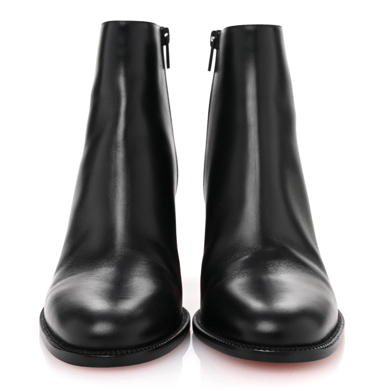 Christian Louboutin Calfskin Adoxa 70 Ankle Boots 38 Black 3 of 10