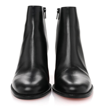 Christian Louboutin Calfskin Adoxa 70 Ankle Boots 38 Black 3 of 10