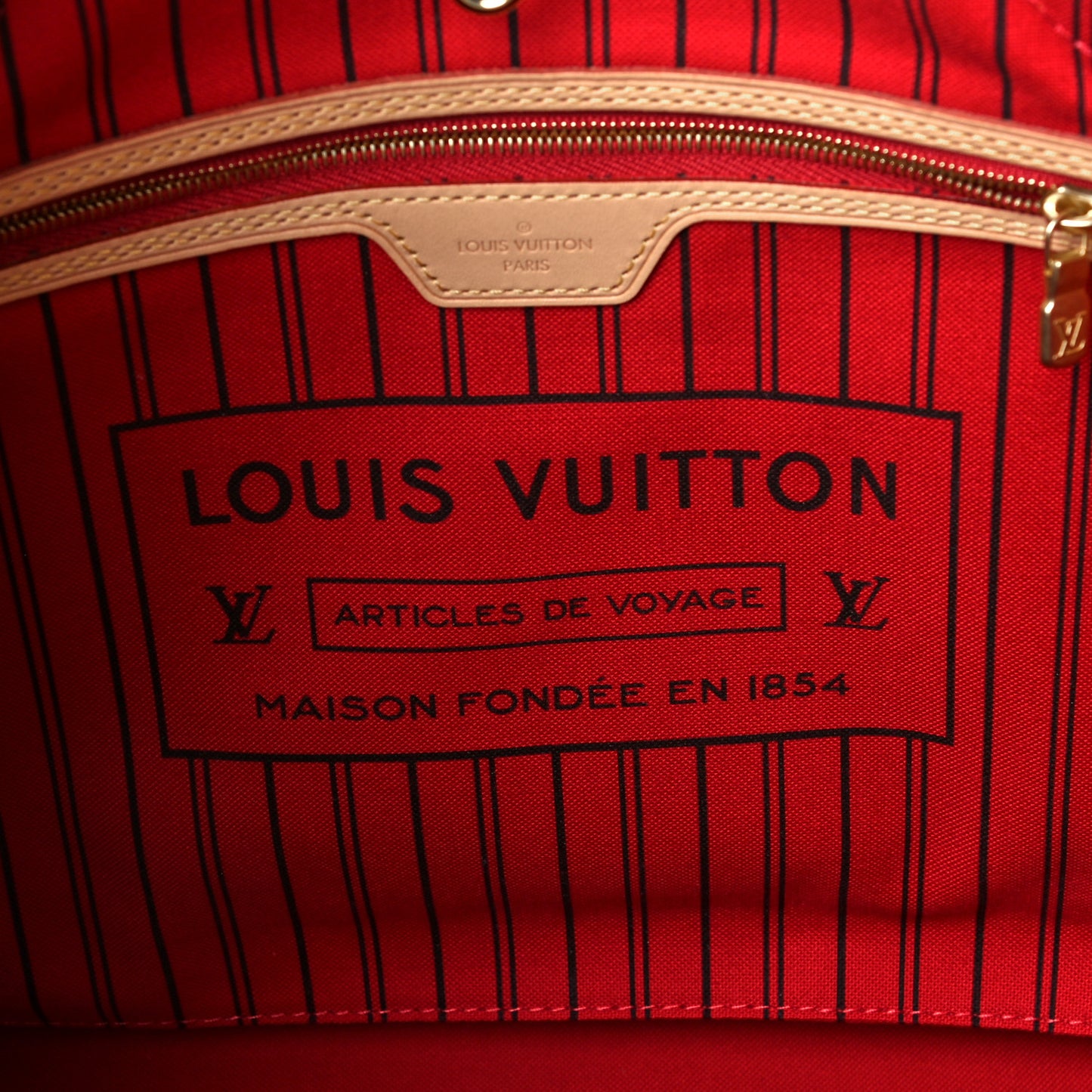 Monogram Neo Neverfull MM Cherry