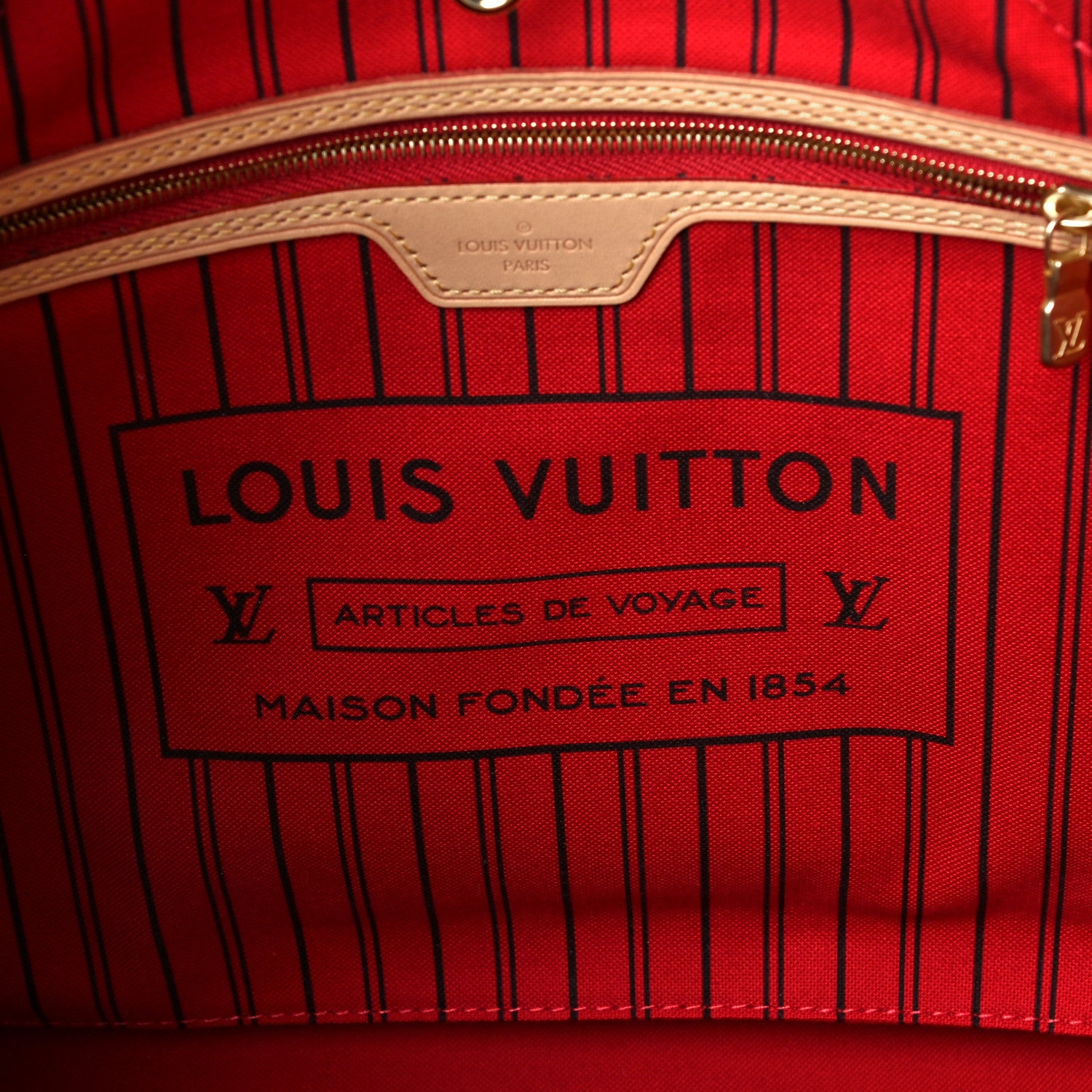 Louis Vuitton Monogram Neo Neverfull MM Cherry 6 of 12