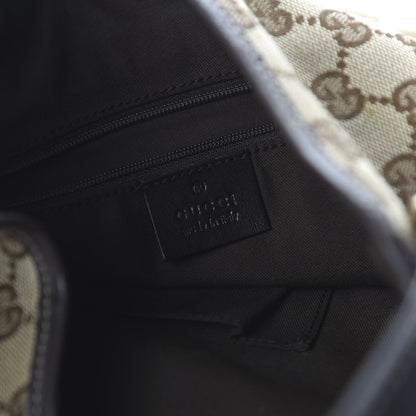 Gucci Monogram Medium New Britt Hobo Dark Brown 8 of 10