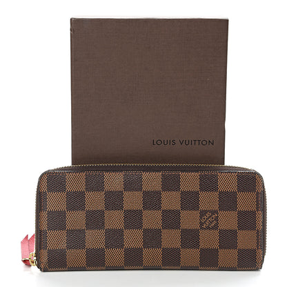 Louis Vuitton Damier Ebene Clemence Wallet Cherry 12 of 12