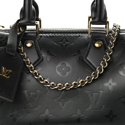 Louis Vuitton Monogram Ink Speedy BB Black 7 of 9