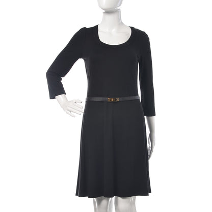 Hermes Epsom Kelly Belt Black 2 of 5