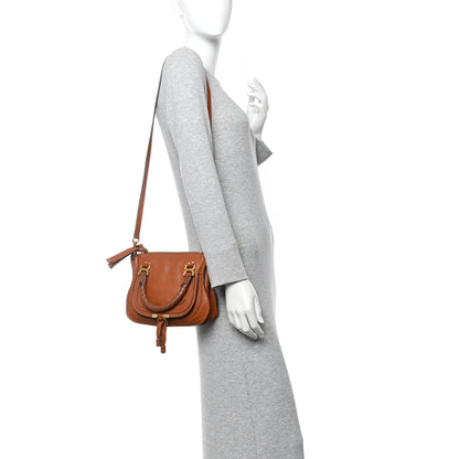 Chloe Calfskin Mini Marcie Satchel Tan 2 of 13