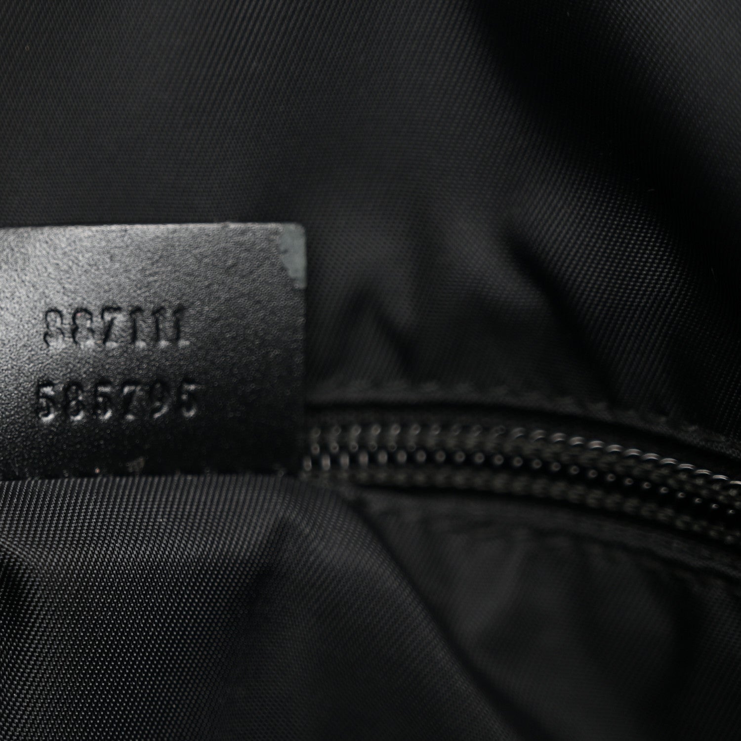 Gucci GG Supreme Monogram Web Messenger Bag Black 7 of 13
