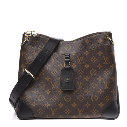 Louis Vuitton Monogram Odeon MM Black 1 of 9
