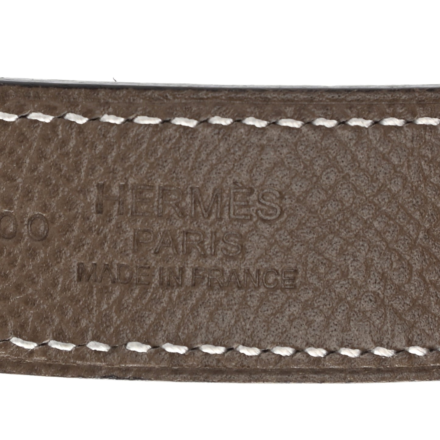 Swift Epsom 24mm Mini Constance H Belt 90 Black Etoupe