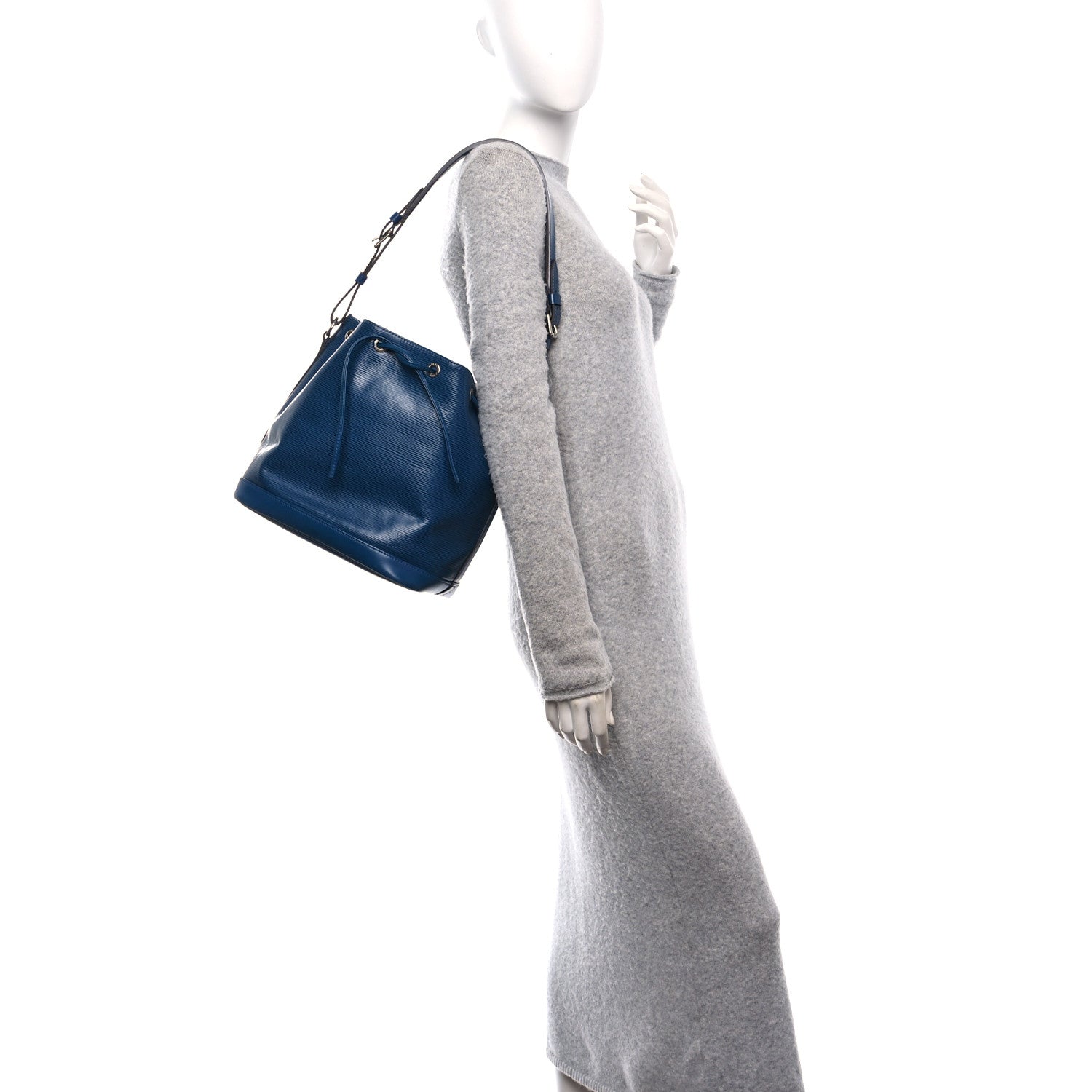 Louis Vuitton Epi Petit Noe NM Saphir 3 of 10