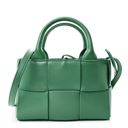 Bottega Veneta Nappa Maxi Intreccio Mini Arco Tote Green 1 of 11