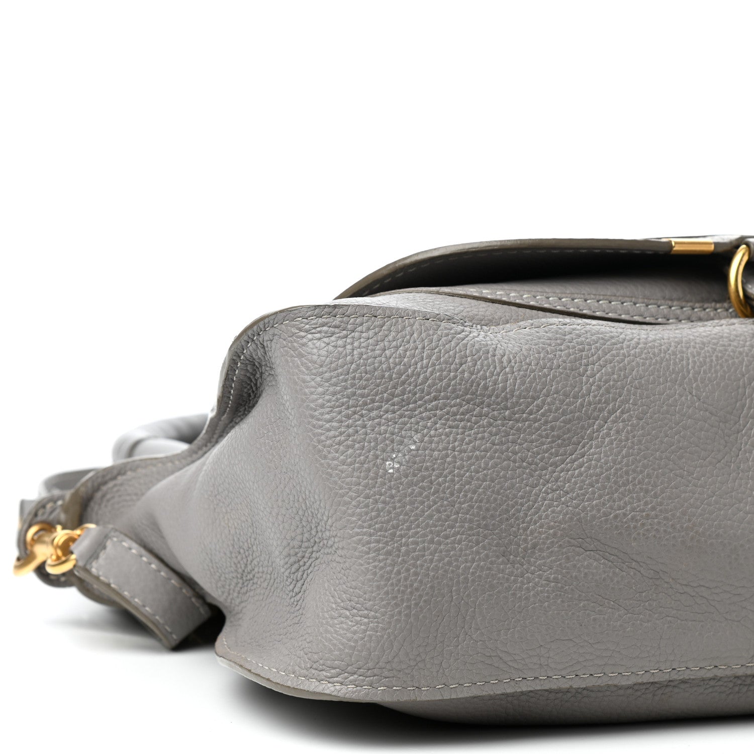 Chloe Calfskin Medium Marcie Satchel Cashmere Grey 7 of 11