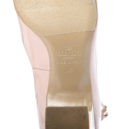 Valentino Garavani Patent Tan-Go Mary Jane 60mm Pumps 36 Rose 7 of 12